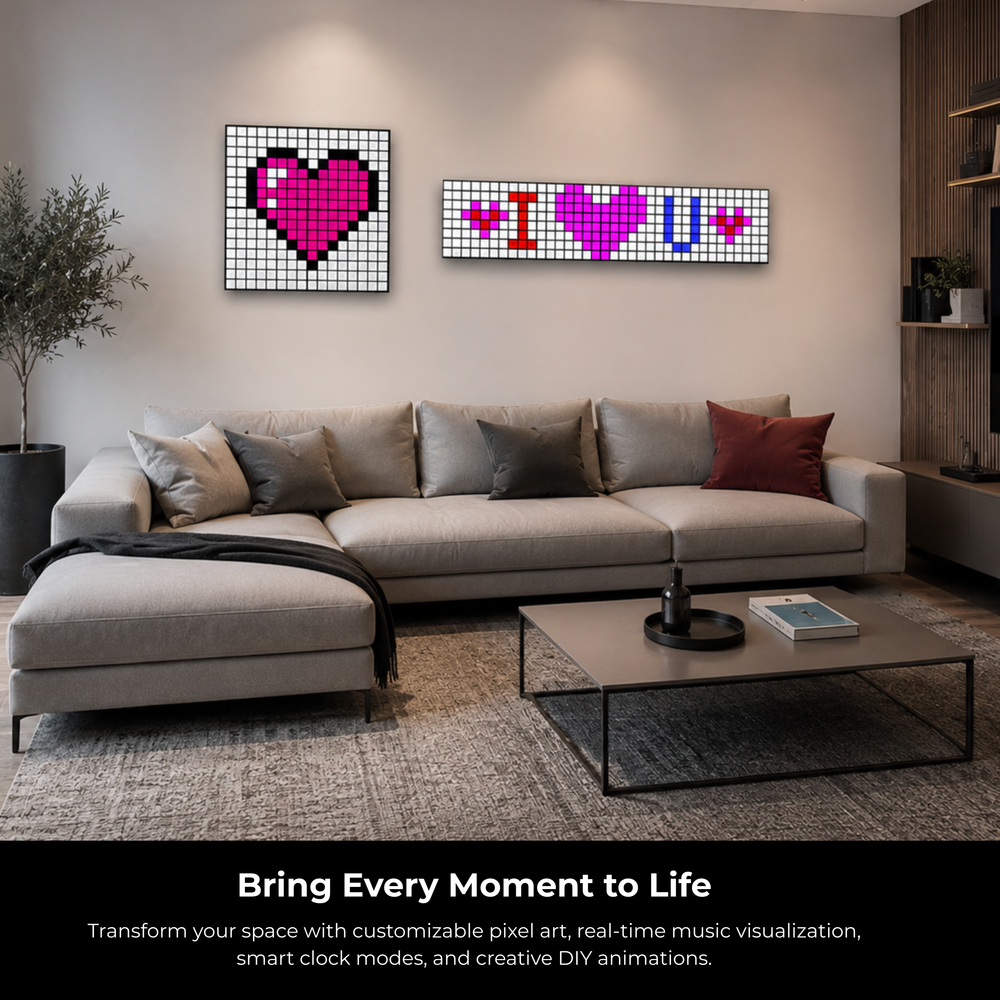 Apex Spliced Pixel Display LED Frame (8x8 Pixel)(4 pcs)