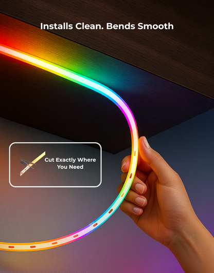 Apex RGBIC COB Led Strip light (5 M/16.4ft)