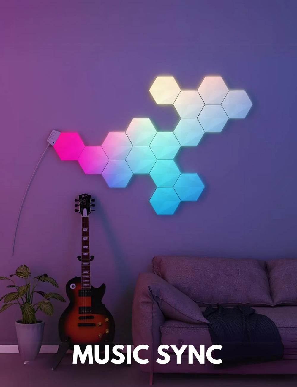Apex Hexagon Light(RGBIC)(Big Hexagon)