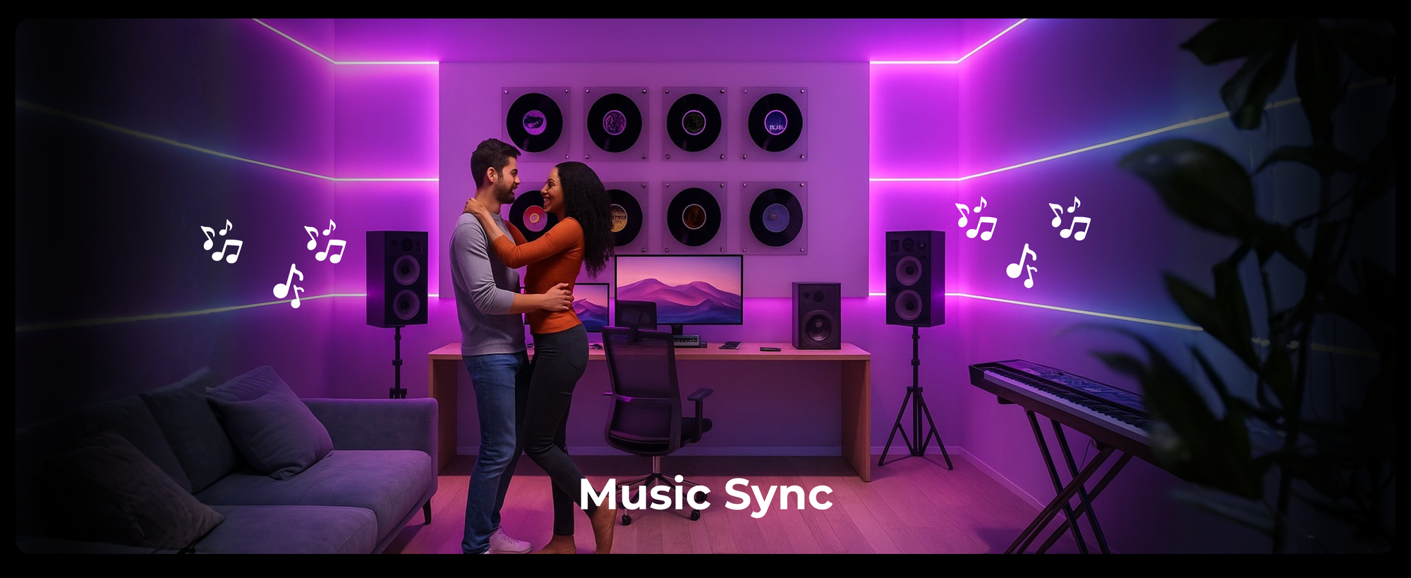 music sync edge lighjt