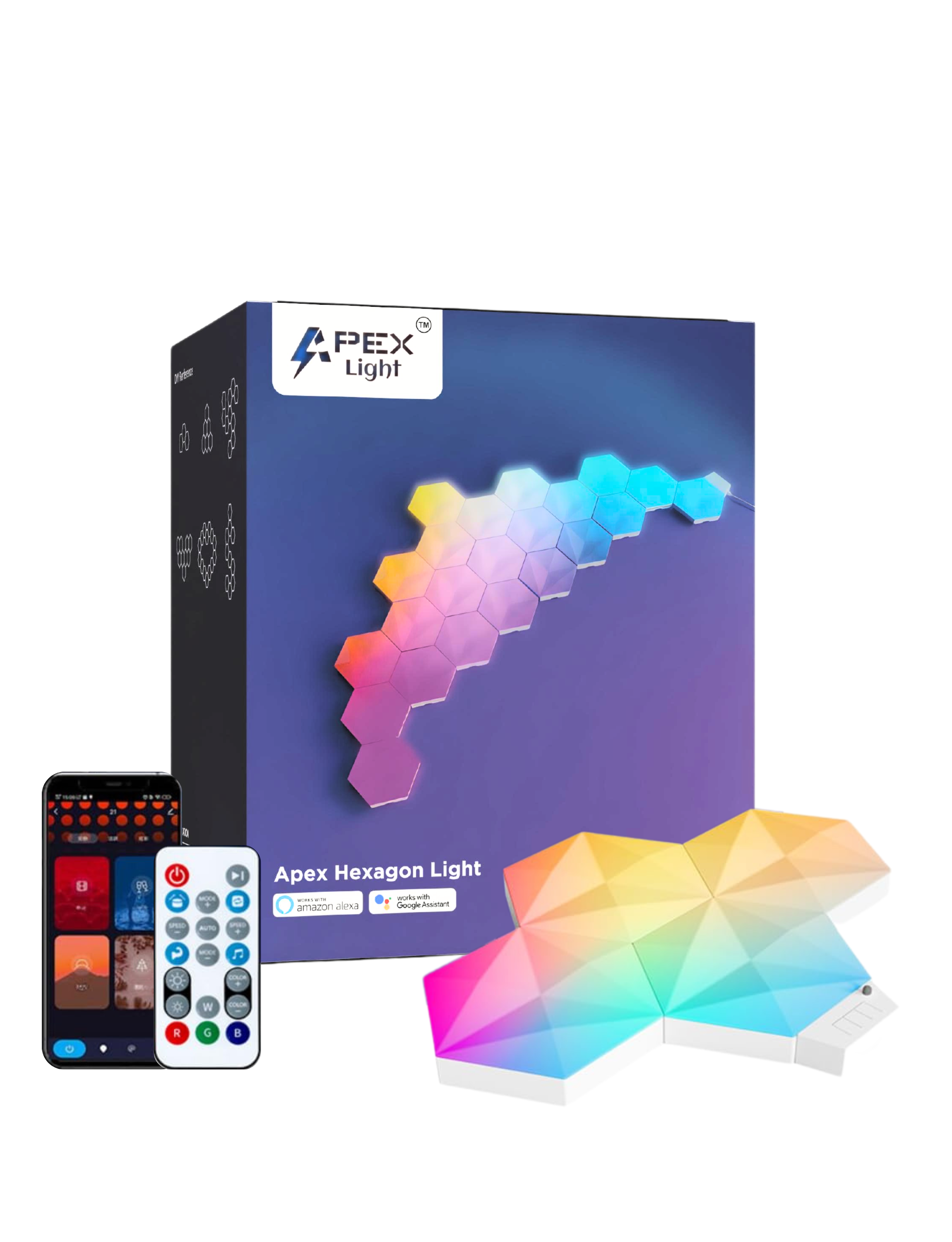Apex Hexagon Light(RGBIC) - APEX LIGHT