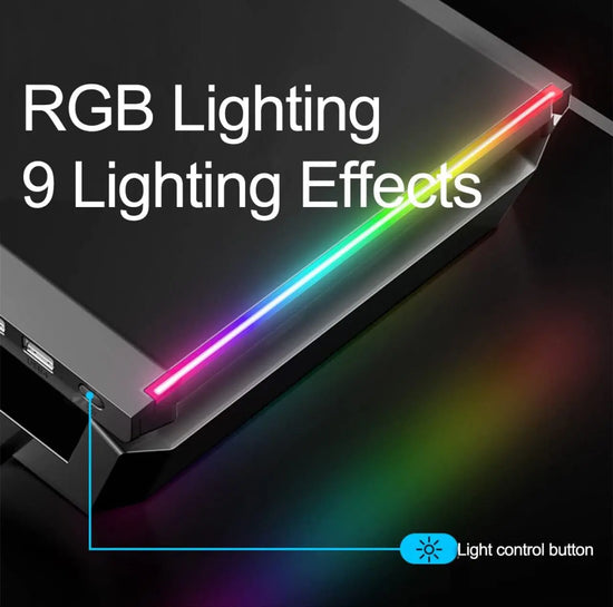 APEX RGB Computer Monitor Stand Riser - APEX LIGHT