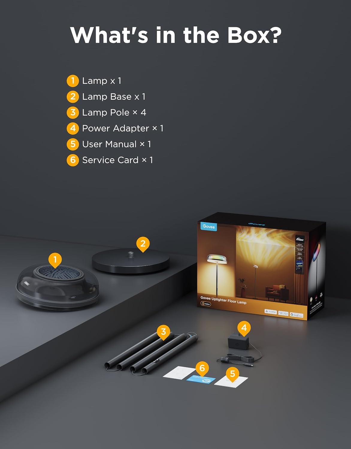 Govee Uplighter Floor Lamp