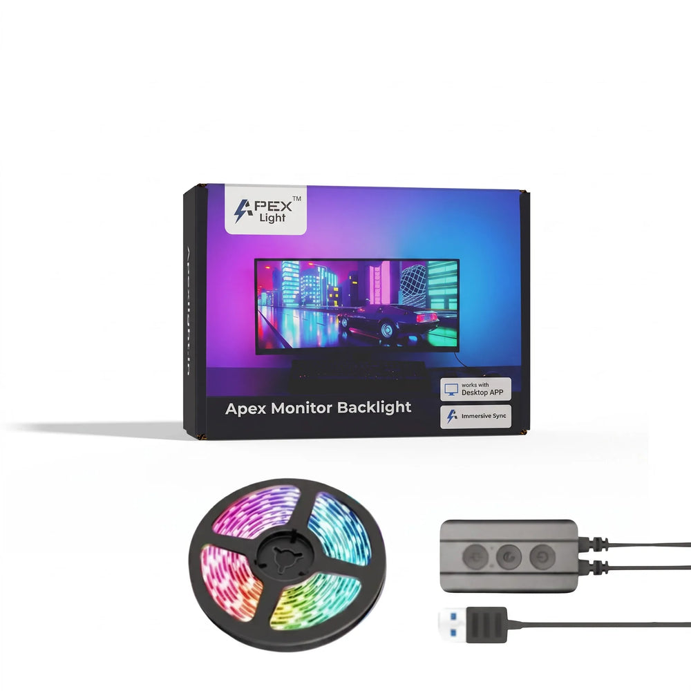 Apex Monitor Backlight (Upto 40 Inches Monitor)(not for All Smart TVs)