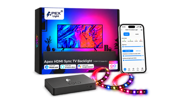 Apex HDMI Sync TV Backlight  (HDMI 2.0 Version)