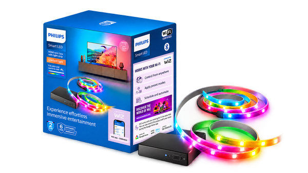 Philips Wi-Fi HDMI Sync Box + TV Backlight Strip