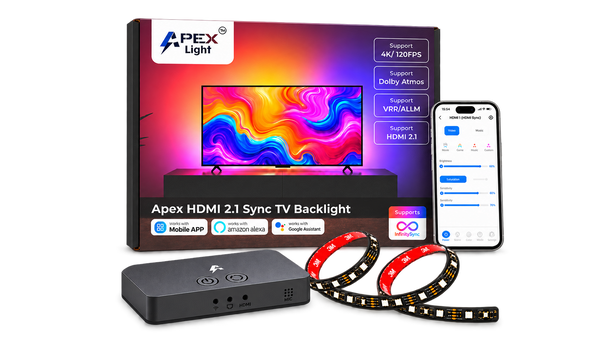 Apex HDMI Sync TV Backlight (HDMI 2.1 Version)