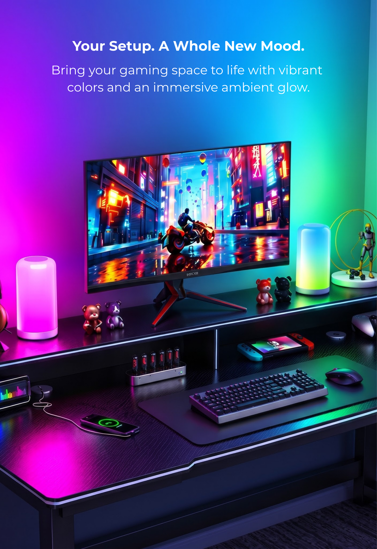Apex lighting feature
