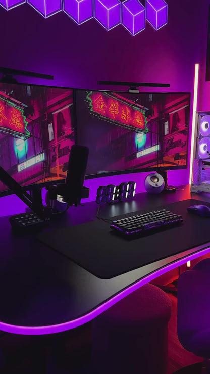 Apex Edge Neon Light ( 10 ft / 3 M )( Also Suitable for Gaming Desk Lighting  )