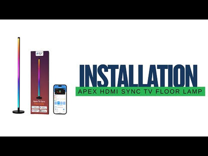 Tv sync floor lamp, best tv sync floor lamp, India's best amd first tv sync floor lamp
