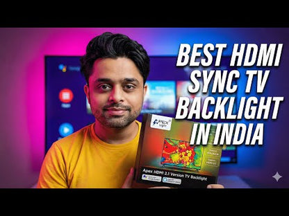 Apex HDMI 2.1 Version TV Backlight (32-90 Inch TV size)