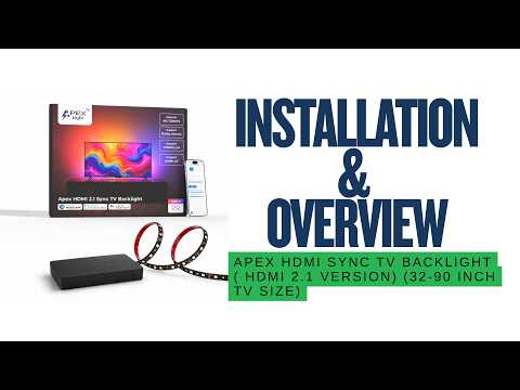 Best Tv backlight in India, Apex HDMI 2.1 Tv backlight supports Infinity Sync, Latest TV backlight, Premium TV back light, No 1 TV back light in India, Perfect TV backlight