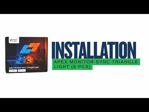how to install rgb triangle wall lights
apex monitor sync triangle lights installation
triangle wall lights installation guide
rgb triangle wall lights setup
monitor sync triangle lights setup
gaming wall lights installation tutorial
diy triangle led wall lights
smart rgb triangle lights installation
gaming room wall lights setup
triangle lights installation video
rgb led wall panel installation
gaming setup rgb wall lights
screen sync triangle lights setup
music sync triangle lights installation
app contro