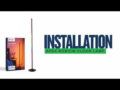 Best floor lamp, APEX RGBICW FLOOR LAMp, India's best floor lamp, smart lamp, best lamp