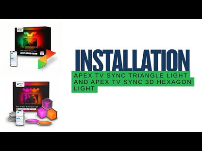 Apex TV Sync 3D Hexagon Light