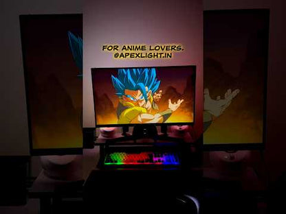 Monitor sync backlight for gaming setup